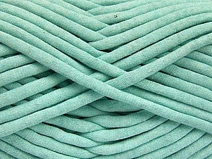 Fiber Content 60% Polyamide, 40% Cotton, Mint Green, Brand Ice Yarns, Yarn Thickness 6 SuperBulky Bulky, Roving, fnt2-63432