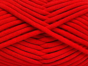 Composition 60% Polyamide, 40% Coton, Red, Brand Ice Yarns, Yarn Thickness 6 SuperBulky Bulky, Roving, fnt2-63436