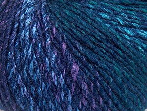Fiber Content 70% Acrylic, 30% Wool, Turquoise, Navy, Lilac, Brand Ice Yarns, Green, Yarn Thickness 4 Medium Worsted, Afghan, Aran, fnt2-63458