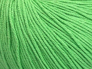 Fiber Content 60% Cotton, 40% Acrylic, Light Green, Brand Ice Yarns, Yarn Thickness 2 Fine Sport, Baby, fnt2-63479