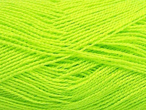 Composition 100% Acrylique, Neon Yellow, Brand Ice Yarns, Yarn Thickness 1 SuperFine Sock, Fingering, Baby, fnt2-64044 