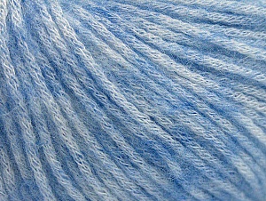 İçerik 85% Akrilik, 15% Bambu, Light Blue Melange, Brand Ice Yarns, Yarn Thickness 4 Medium Worsted, Afghan, Aran, fnt2-64148