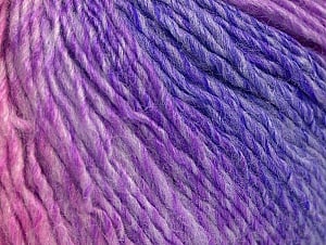 Composition 70% Acrylique, 30% Laine, Pink Shades, Lilac Shades, Brand Ice Yarns, Yarn Thickness 3 Light DK, Light, Worsted, fnt2-64214