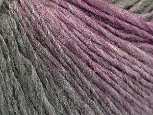 Composition 70% Acrylique, 30% Laine, Pink, Brand Ice Yarns, Grey Shades, Yarn Thickness 3 Light DK, Light, Worsted, fnt2-64217