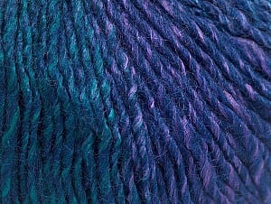 Composition 70% Acrylique, 30% Laine, Purple, Navy, Brand Ice Yarns, Green, Yarn Thickness 3 Light DK, Light, Worsted, fnt2-64219