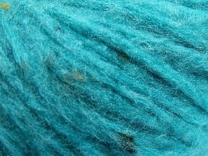 Composition 88% Acrylique, 8% Polyamide, 4% Viscose, Turquoise, Brand Ice Yarns, Yarn Thickness 5 Bulky Chunky, Craft, Rug, fnt2-64906