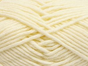 Fiber Content 50% Merino Wool, 50% Acrylic, Brand Ice Yarns, Cream, Yarn Thickness 5 Bulky Chunky, Craft, Rug, fnt2-65944