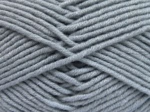 Fiber Content 50% Merino Wool, 50% Acrylic, Light Indigo Blue, Brand Ice Yarns, Yarn Thickness 5 Bulky Chunky, Craft, Rug, fnt2-65952