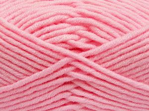 Fiber Content 50% Merino Wool, 50% Acrylic, Light Pink, Brand Ice Yarns, Yarn Thickness 5 Bulky Chunky, Craft, Rug, fnt2-65968