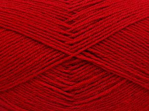 Composition 60% Laine mérinos, 40% Acrylique, Red, Brand Ice Yarns, Yarn Thickness 2 Fine Sport, Baby, fnt2-66049