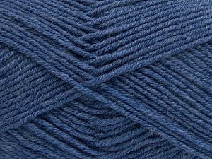 Fiber Content 60% Merino Wool, 40% Acrylic, Brand Ice Yarns, Blue, Yarn Thickness 3 Light DK, Light, Worsted, fnt2-66081