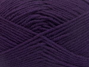Composition 60% Laine mÃ©rinos, 40% Acrylique, Purple, Brand Ice Yarns, Yarn Thickness 3 Light DK, Light, Worsted, fnt2-66086 