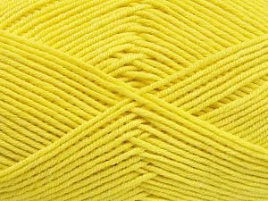Composition 50% Coton, 50% Acrylique, Yellow, Brand Ice Yarns, Yarn Thickness 2 Fine Sport, Baby, fnt2-66116 