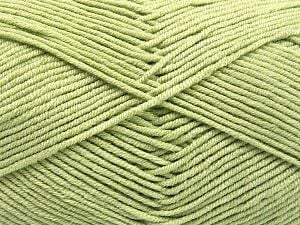 Fiber Content 50% Cotton, 50% Acrylic, Light Green, Brand Ice Yarns, Yarn Thickness 2 Fine Sport, Baby, fnt2-66118