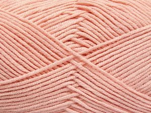 Fiber Content 50% Cotton, 50% Acrylic, Light Pink, Brand Ice Yarns, Yarn Thickness 2 Fine Sport, Baby, fnt2-66120