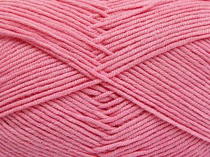 Fiber Content 50% Cotton, 50% Acrylic, Brand Ice Yarns, Baby Pink, Yarn Thickness 2 Fine Sport, Baby, fnt2-66121