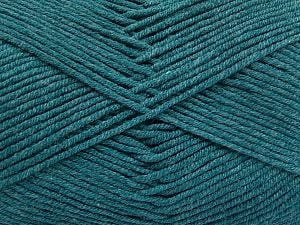 Fiber Content 50% Acrylic, 50% Cotton, Turquoise, Brand Ice Yarns, Yarn Thickness 2 Fine Sport, Baby, fnt2-66126