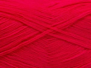 Very thin yarn. It is spinned as two threads. So you will knit as two threads. Yardage information is for only one strand. Fiber Content 100% Acrylic, Brand Ice Yarns, Gipsy Pink, Yarn Thickness 1 SuperFine Sock, Fingering, Baby, fnt2-66168