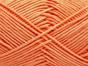 Composition 50% Acrylique, 50% Bambou, Light Salmon, Brand Ice Yarns, Yarn Thickness 2 Fine Sport, Baby, fnt2-66601