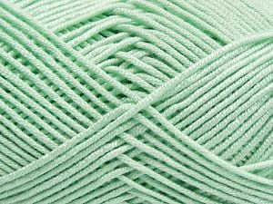 Fiber Content 50% Bamboo, 50% Acrylic, Light Mint Green, Brand Ice Yarns, Yarn Thickness 2 Fine Sport, Baby, fnt2-66602