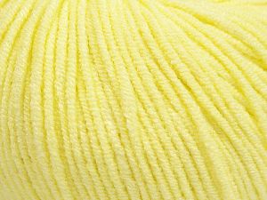 Modal is a type of yarn which is mixed with the silky type of fiber. It is derived from the beech trees. Composition 55% Modal, 45% Acrylique, Light Yellow, Brand Ice Yarns, Yarn Thickness 3 Light DK, Light, Worsted, fnt2-66694 