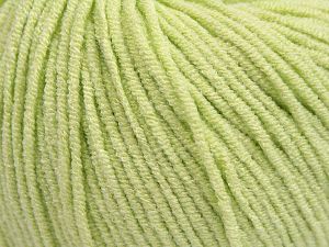 Modal is a type of yarn which is mixed with the silky type of fiber. It is derived from the beech trees. Composition 55% Modal, 45% Acrylique, Light Green, Brand Ice Yarns, Yarn Thickness 3 Light DK, Light, Worsted, fnt2-66695 
