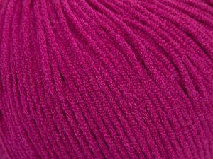 Modal is a type of yarn which is mixed with the silky type of fiber. It is derived from the beech trees. İçerik 55% Modal, 45% Akrilik, Brand Ice Yarns, Fuchsia, Yarn Thickness 3 Light DK, Light, Worsted, fnt2-66711
