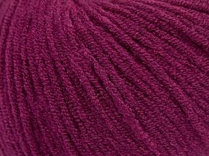 Modal is a type of yarn which is mixed with the silky type of fiber. It is derived from the beech trees. Composition 55% Modal, 45% Acrylique, Brand Ice Yarns, Dark Fuchsia, Yarn Thickness 3 Light DK, Light, Worsted, fnt2-66712 
