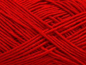 Composition 50% Bambou, 50% Acrylique, Red, Brand Ice Yarns, Yarn Thickness 2 Fine Sport, Baby, fnt2-66772