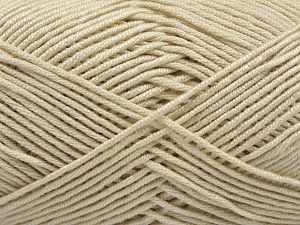 Composition 50% Bambou, 50% Acrylique, Light Beige, Brand Ice Yarns, Yarn Thickness 2 Fine Sport, Baby, fnt2-66889