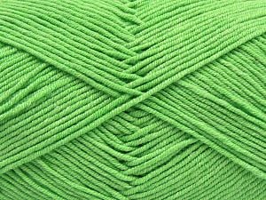 Fiber Content 50% Cotton, 50% Acrylic, Light Green, Brand Ice Yarns, Yarn Thickness 2 Fine Sport, Baby, fnt2-66897