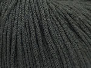 Fiber Content 50% Cotton, 50% Acrylic, Brand Ice Yarns, Grey, Yarn Thickness 3 Light DK, Light, Worsted, fnt2-66902