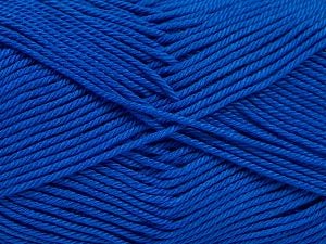 Composition 100% Mercerised Giza Cotton, Brand Ice Yarns, Blue, Yarn Thickness 2 Fine Sport, Baby, fnt2-66950
