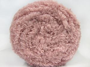 Fiber Content 100% Micro Fiber, Brand Ice Yarns, Baby Pink, Yarn Thickness 6 SuperBulky Bulky, Roving, fnt2-66981