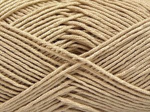 Composition 50% Acrylique, 50% Bambou, Brand Ice Yarns, Beige, Yarn Thickness 2 Fine Sport, Baby, fnt2-66982