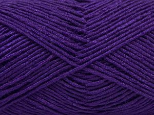 Composition 50% Acrylique, 50% Bambou, Purple, Brand Ice Yarns, Yarn Thickness 2 Fine Sport, Baby, fnt2-66985