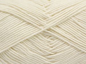 Fiber Content 50% Cotton, 50% Acrylic, Brand Ice Yarns, Ecru, Yarn Thickness 2 Fine Sport, Baby, fnt2-67015