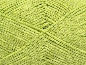 Composition 100% Coton, Light Green, Brand Ice Yarns, Yarn Thickness 2 Fine Sport, Baby, fnt2-67025