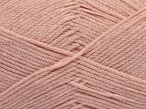 Composition 100% Coton, Powder Pink, Brand Ice Yarns, Yarn Thickness 2 Fine Sport, Baby, fnt2-67026