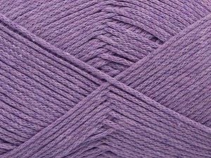 Composition 100% Coton, Lavender, Brand Ice Yarns, Yarn Thickness 2 Fine Sport, Baby, fnt2-67027