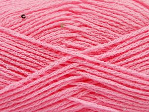 Composition 98% Acrylique, 2% Paillette, Pink, Brand Ice Yarns, Yarn Thickness 4 Medium Worsted, Afghan, Aran, fnt2-67047