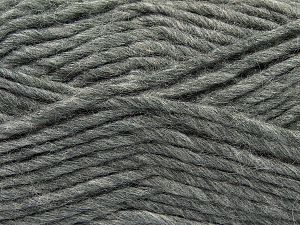 Composition 85% Acrylique, 5% Mohair, 10% Laine, Brand Ice Yarns, Grey, Yarn Thickness 5 Bulky Chunky, Craft, Rug, fnt2-67101