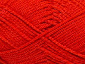 Fiber Content 100% Cotton, Brand Ice Yarns, Dark Orange, Yarn Thickness 4 Medium Worsted, Afghan, Aran, fnt2-67334