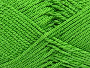 Fiber Content 100% Cotton, Brand Ice Yarns, Green, Yarn Thickness 4 Medium Worsted, Afghan, Aran, fnt2-67340