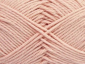 Fiber Content 100% Cotton, Brand Ice Yarns, Baby Pink, Yarn Thickness 4 Medium Worsted, Afghan, Aran, fnt2-67341