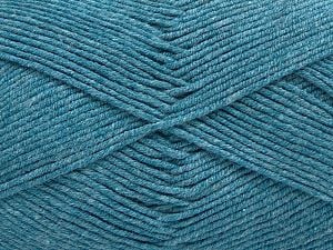 Fiber Content 50% Cotton, 50% Acrylic, Turquoise, Brand Ice Yarns, Yarn Thickness 2 Fine Sport, Baby, fnt2-67437