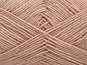 Fiber Content 50% Cotton, 50% Acrylic, Brand Ice Yarns, Antique Pink, Yarn Thickness 2 Fine Sport, Baby, fnt2-67438