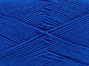 Fiber Content 50% Cotton, 50% Acrylic, Saxe Blue, Brand Ice Yarns, fnt2-67465