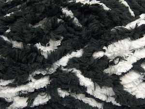 Composition 100% Micro fibre, White, Brand Ice Yarns, Black, Yarn Thickness 6 SuperBulky Bulky, Roving, fnt2-67509 