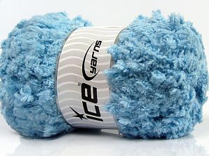 Pink, Blue, Gold With Pale Blue Eyelash Dazzle 71345 Ice Yarns